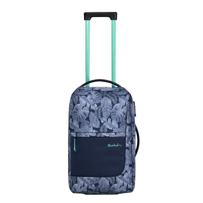Satch Flow S Cabin Size Trolley Tropic Blue 1 Satch Flow S Cabin Size Trolley Tropic Blue