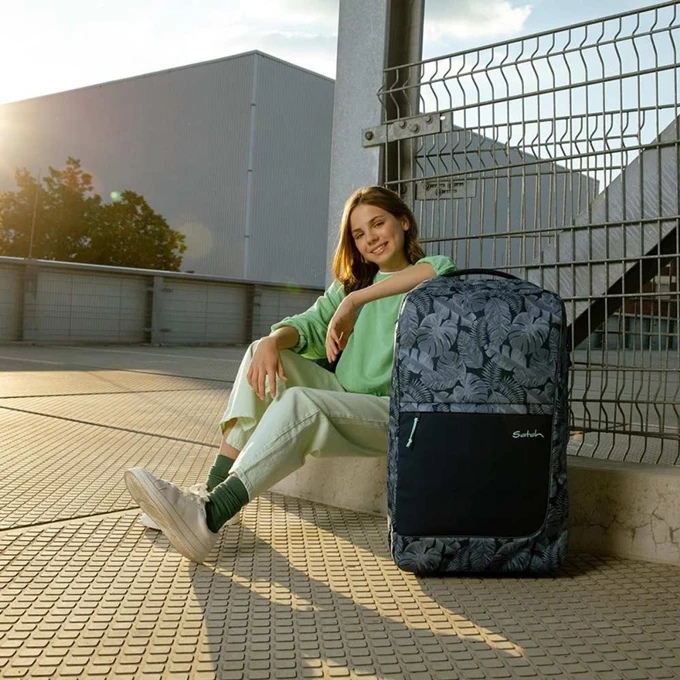 Satch Flow S Cabin Size Trolley Tropic Blue 2 Satch Flow S Cabin Size Trolley Tropic Blue - Afbeelding 2