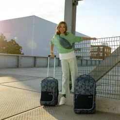 Satch Flow S Cabin Size Trolley Tropic Blue 9 Satch Flow S Cabin Size Trolley Tropic Blue -Mode Tassen Winkel image 2249