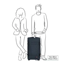 Eastpak Transit'R L Triple Denim -Mode Tassen Winkel image 2262