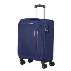 American Tourister Hyperspeed Spinner 55 TSA Combat Navy -Mode Tassen Winkel image 2288