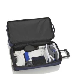 Travelite Basics Wheeled Duffle 70 Expandable Black -Mode Tassen Winkel image 2374