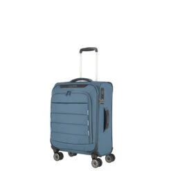 Travelite Skaii 4 Wheel Trolley S Blue -Mode Tassen Winkel image 2413