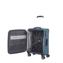 Travelite Skaii 4 Wheel Trolley S Blue -Mode Tassen Winkel image 2414