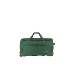 Travelite Basics Fresh Trolley Travel Bag 71 Dark Green 11 Travelite Basics Fresh Trolley Travel Bag 71 Dark Green -Mode Tassen Winkel image 2487