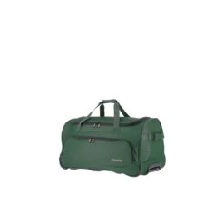 Travelite Basics Fresh Trolley Travel Bag 71 Dark Green 12 Travelite Basics Fresh Trolley Travel Bag 71 Dark Green -Mode Tassen Winkel image 2488
