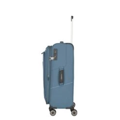 Travelite Skaii 4 Wheel Trolley M Expandable Blue -Mode Tassen Winkel image 2495