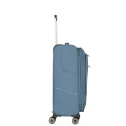 Travelite Skaii 4 Wheel Trolley M Expandable Blue -Mode Tassen Winkel image 2496