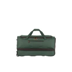 Travelite Basics Wheeled Duffle 70 Expandable Dark Green -Mode Tassen Winkel image 2592