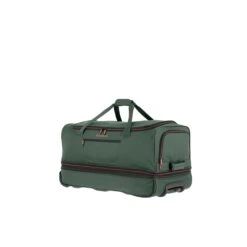 Travelite Basics Wheeled Duffle 70 Expandable Dark Green -Mode Tassen Winkel image 2593