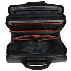 Enrico Benetti Cornell 27L Laptop Trolley 17'' Zwart -Mode Tassen Winkel image 2652