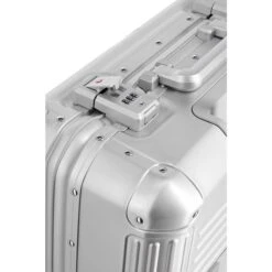 Travelite Next Aluminium Business Wheeler Silver -Mode Tassen Winkel image 2778