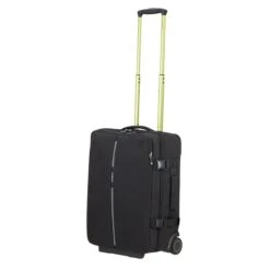 Samsonite Securipak Duffle/Wheels 55 Black Steel -Mode Tassen Winkel image 2821