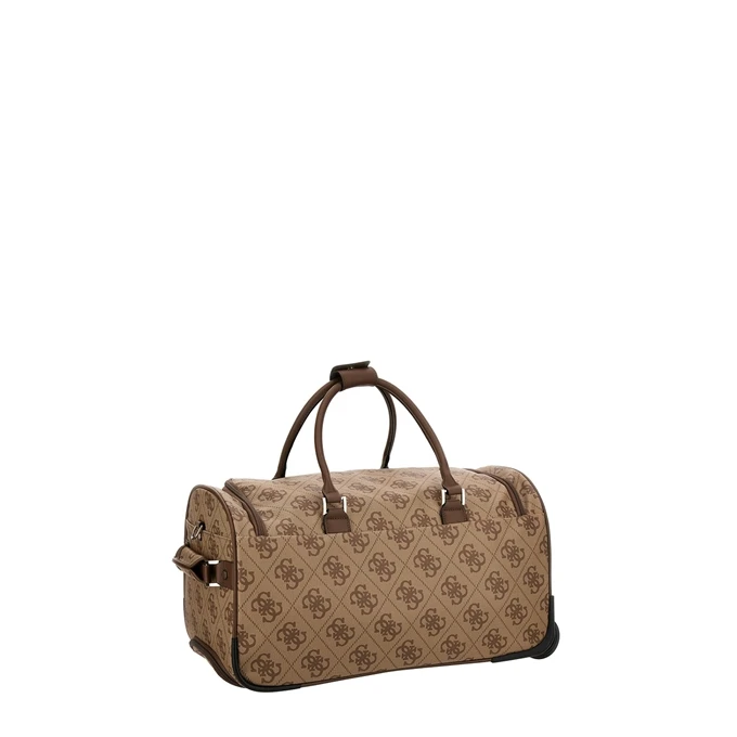 Guess Berta Wheeled Duffel Latte Logo/brown 2 Guess Berta Wheeled Duffel Latte Logo/brown - Afbeelding 2