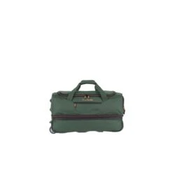 Travelite Basics Wheeled Duffle 55 Expandable Dark Green -Mode Tassen Winkel image 2893