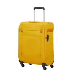Samsonite Citybeat Spinner 55/40 Golden Yellow -Mode Tassen Winkel image 294