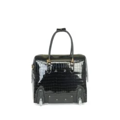 Olivia Lauren Alice Business Trolley Croco Zwart -Mode Tassen Winkel image 2951