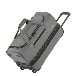 Travelite Basics Wheeled Duffle 55 Expandable Grey -Mode Tassen Winkel image 2981