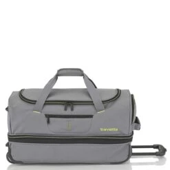 Travelite Basics Wheeled Duffle 55 Expandable Grey -Mode Tassen Winkel image 2983