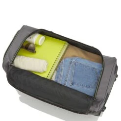 Travelite Basics Wheeled Duffle 55 Expandable Grey -Mode Tassen Winkel image 2984