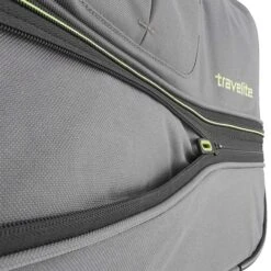 Travelite Basics Wheeled Duffle 55 Expandable Grey -Mode Tassen Winkel image 2988
