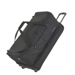 Travelite Basics Wheeled Duffle 55 Expandable Black -Mode Tassen Winkel image 2996