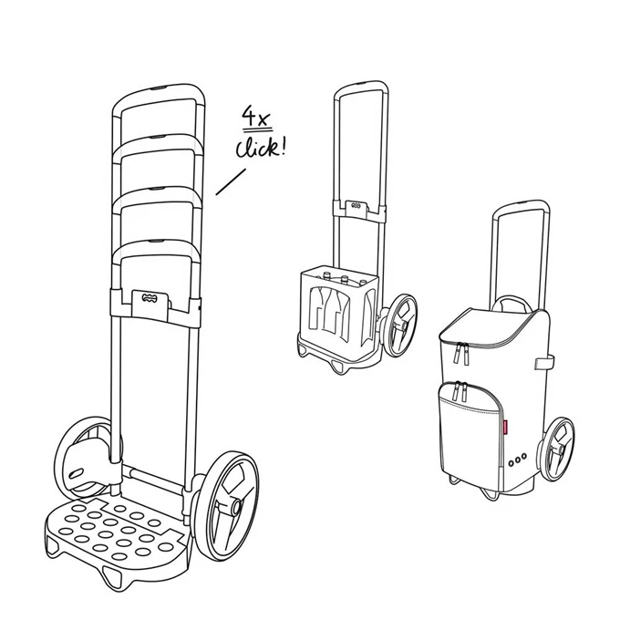 Reisenthel Shopping Citycruiser Rack Black 7 Reisenthel Shopping Citycruiser Rack Black - Afbeelding 7