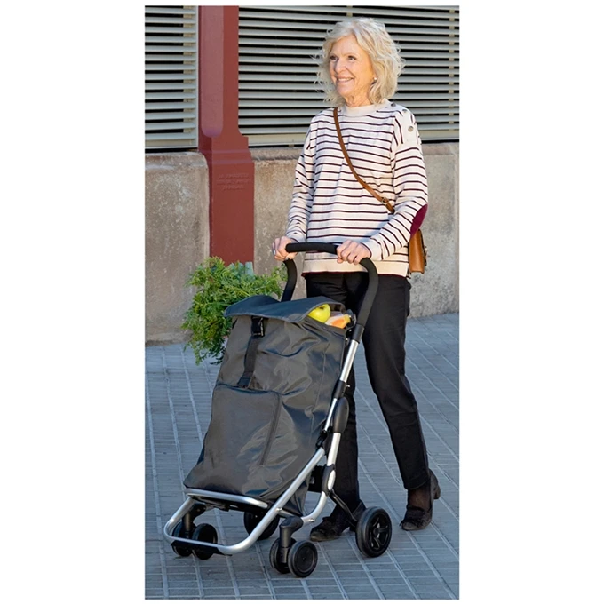 Playmarket Playcare Boodschappentrolley Navy 2 Playmarket Playcare Boodschappentrolley Navy - Afbeelding 2