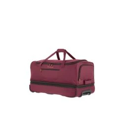 Travelite Basics Wheeled Duffle 70 Expandable Dark Red -Mode Tassen Winkel image 3208