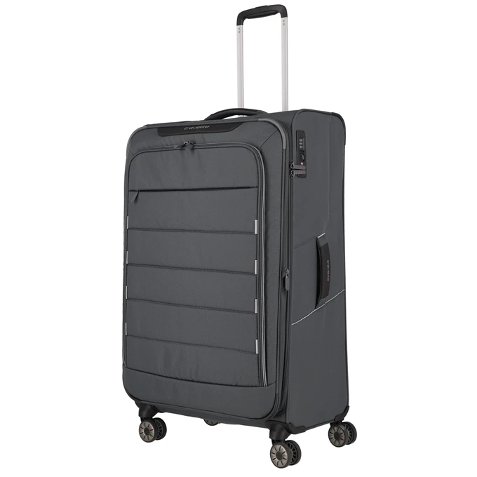 Travelite Skaii 4 Wheel Trolley L Expandable Anthracite 6 Travelite Skaii 4 Wheel Trolley L Expandable Anthracite - Afbeelding 6