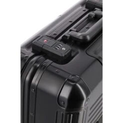 Travelite Next Aluminium Business Wheeler Black -Mode Tassen Winkel image 3369