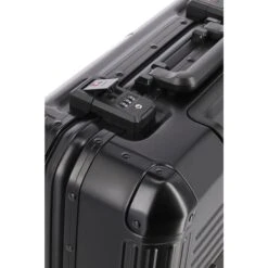 Travelite Next Aluminium Business Wheeler Black -Mode Tassen Winkel image 3370
