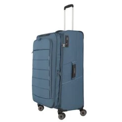 Travelite Skaii 4 Wheel Trolley L Expandable Blue 14 Travelite Skaii 4 Wheel Trolley L Expandable Blue -Mode Tassen Winkel image 3427