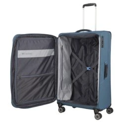 Travelite Skaii 4 Wheel Trolley L Expandable Blue 15 Travelite Skaii 4 Wheel Trolley L Expandable Blue -Mode Tassen Winkel image 3428