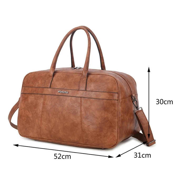 Wimona Amsterdam Weekend/Reistas Cognac 5 Wimona Amsterdam Weekend/Reistas Cognac - Afbeelding 5