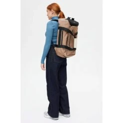 Lefrik Wanderer Duffle Skog Block -Mode Tassen Winkel image 3581