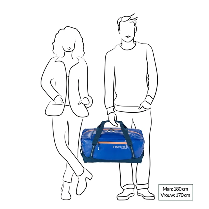 Eagle Creek Migrate Duffel 60L Black 2 Eagle Creek Migrate Duffel 60L Black - Afbeelding 2