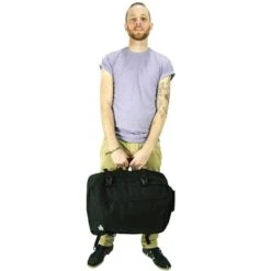 CabinZero Classic 44L Ultra Light Cabin Bag Absolute Black -Mode Tassen Winkel image 3816