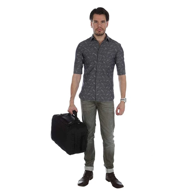 CabinZero Classic 36L Ultra Light Cabin Bag Absolute Black 3 CabinZero Classic 36L Ultra Light Cabin Bag Absolute Black - Afbeelding 3