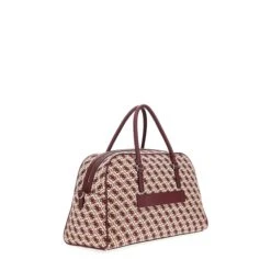 Guess Izzy Weekender Duffel Merlot Logo -Mode Tassen Winkel image 4302
