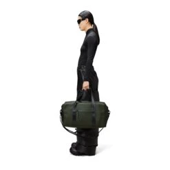 Rains Trail Gym Bag W3 Green 6 Rains Trail Gym Bag W3 Green -Mode Tassen Winkel image 4398