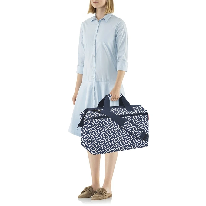 Reisenthel Travelling Allrounder L Pocket Signature Navy 2 Reisenthel Travelling Allrounder L Pocket Signature Navy - Afbeelding 2