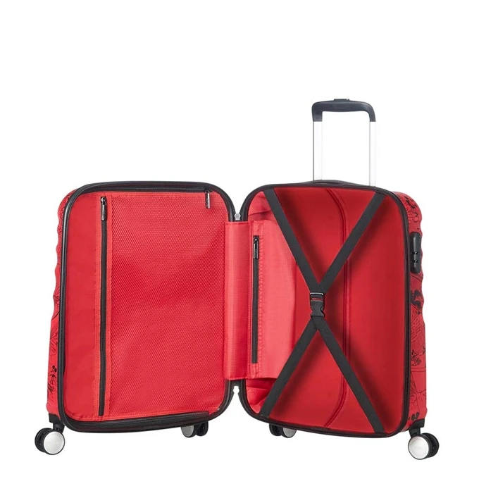 American Tourister Wavebreaker Disney Spinner 55 Mickey Comics Red 5 American Tourister Wavebreaker Disney Spinner 55 Mickey Comics Red - Afbeelding 5