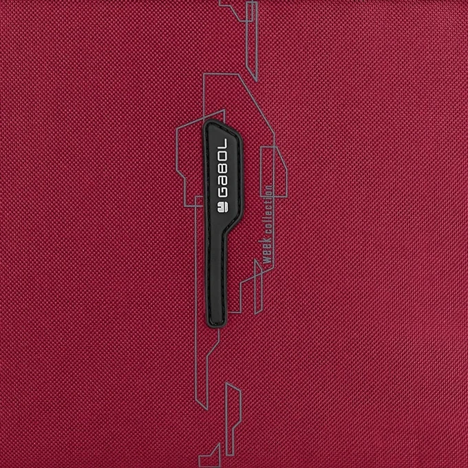 Gabol Week Eco Backpack Bag S Red 8 Gabol Week Eco Backpack Bag S Red - Afbeelding 8