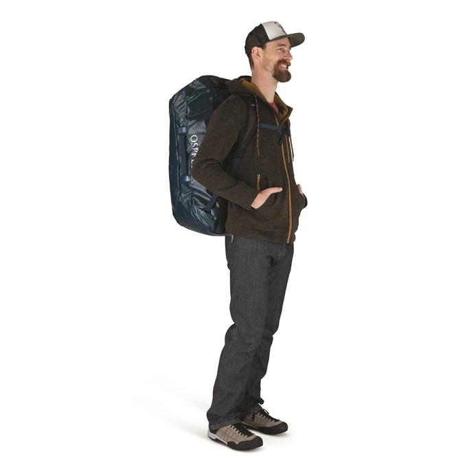 Osprey Transporter 95 Duffel Black II 2 Osprey Transporter 95 Duffel Black II - Afbeelding 2