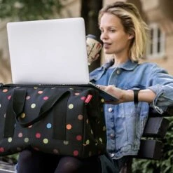 Reisenthel Travelling Allrounder M Dots -Mode Tassen Winkel image 5139