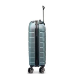 Delsey Air Armour 4 Wheel Slim Cabin Trolley 55/40 Expandable Light Green -Mode Tassen Winkel image 514