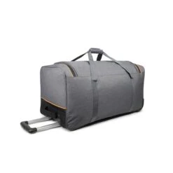 Decent Flexplus Reistas Met Wielen 78 Grijs/oranje -Mode Tassen Winkel image 5182