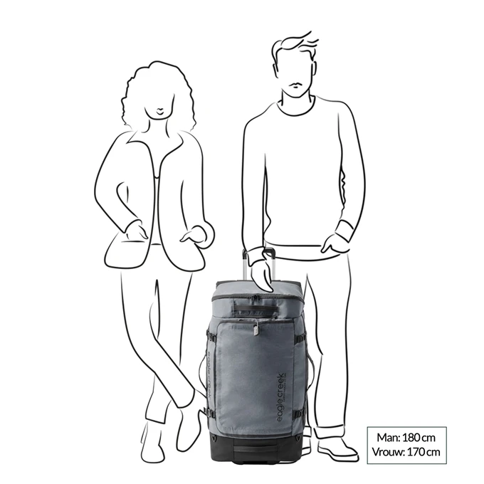 Eagle Creek Cargo Hauler XT Wheeled Duffel 120L/32" Earth Red 2 Eagle Creek Cargo Hauler XT Wheeled Duffel 120L/32" Earth Red - Afbeelding 2