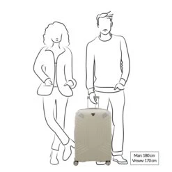 TITAN Litron 4 Wheel Trolley M Black -Mode Tassen Winkel image 533